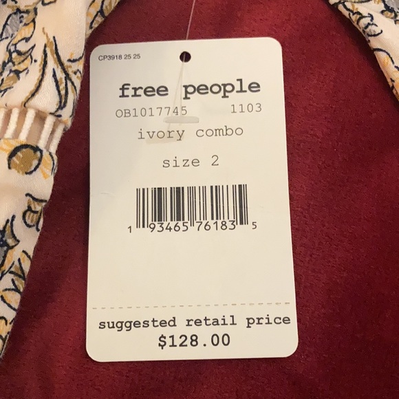 NWT Free People Long sleeve dress. - Picture 2 of 2